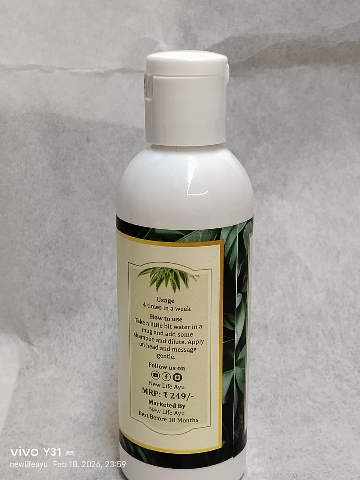 Anti Hairfall Shampoo - Image 2